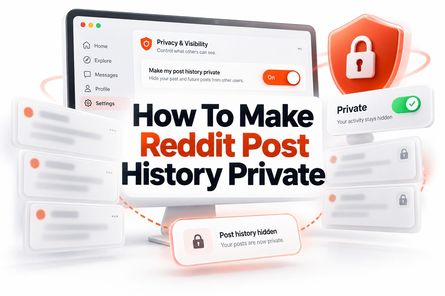 how-to-make-reddit-post-history-private-e2248 Reddit privacy settings screen on a laptop